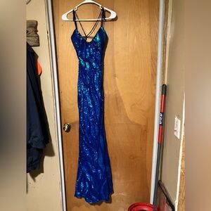 blue 
only wore once